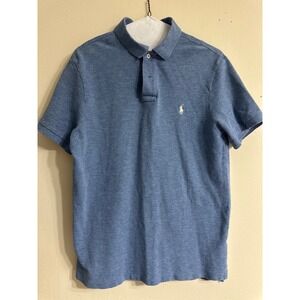 Polo‎ Ralph Lauren Polo Shirt Classic Fit Short Sleeve Blue Men's
